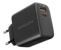 AXAGON ACU-PQ45 Ładowarka sieciowa 2-port QC3.0,4.0/AFC/FCP/PPS/Apple + PD type-C, 45W, Czarna - 1485043 - zdjęcie 1